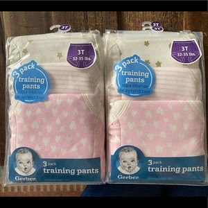 Toddler Girls Training Pants 3T
